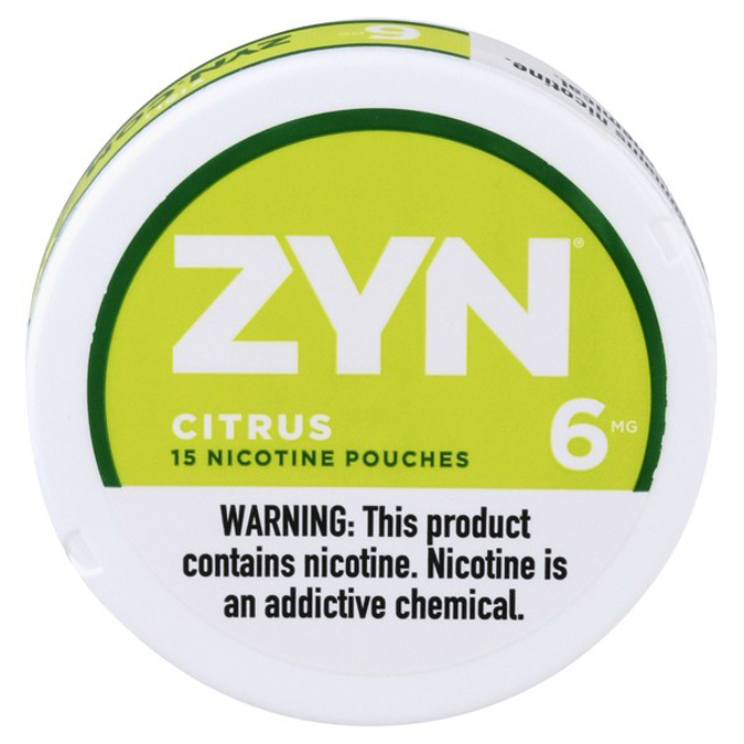 Picture of ZYN 6MG CITRUS NICOTINE POUCHES