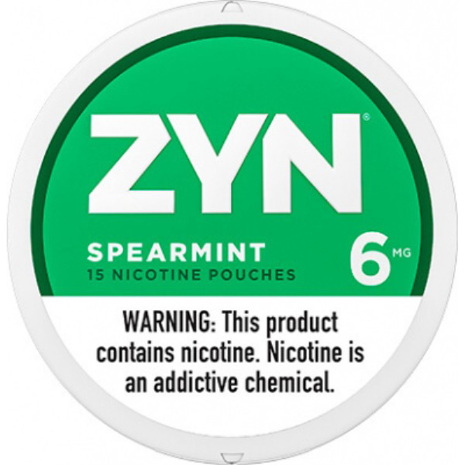 Picture of ZYN 6MG SPEARMINT NICOTINE POUCHES