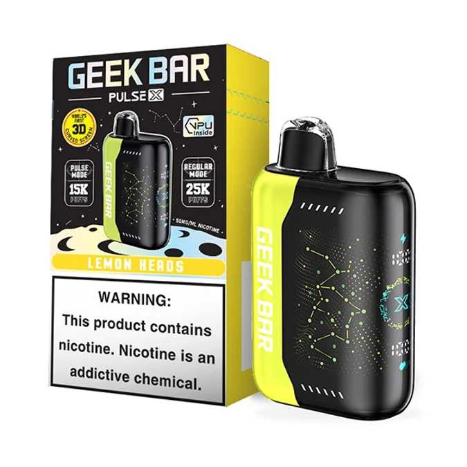 Picture of GEEK BAR 25K PULSE X LEMON HEADS