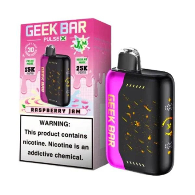Picture of GEEK BAR 25K PULSE X RASPBERRY JAM