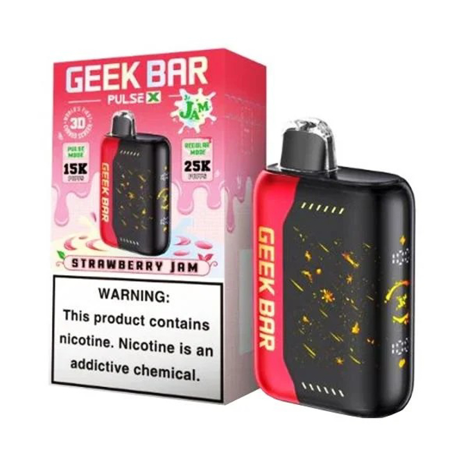 Picture of GEEK BAR 25K PULSE X STRAWBERRY JAM