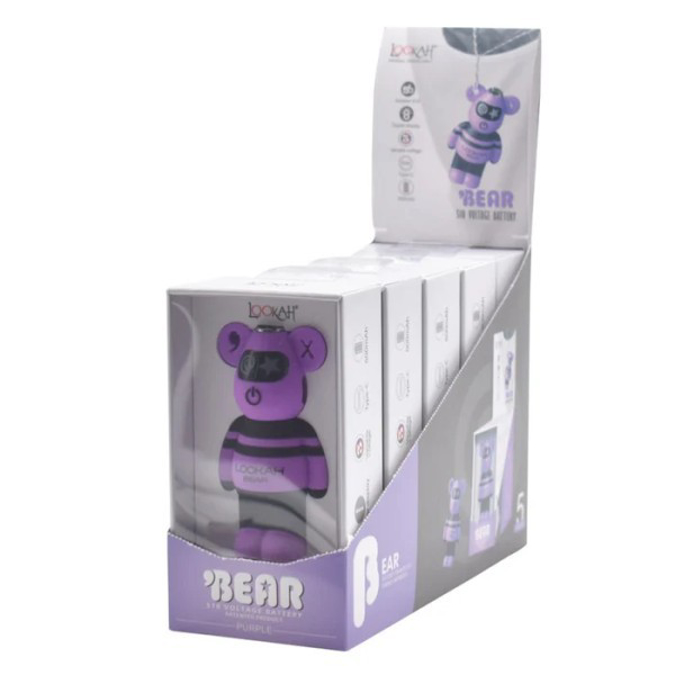 Picture of LOOKAH BEAR 510 BATTERY PURPLE
