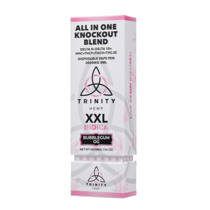 Picture of TRINITY 3ML SYRINGE 5PK - BUBBLEGUM OG (INDICA)