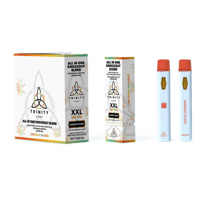 Picture of TRINITY 3ML SYRINGE 5PK - MANGO KUSH (SATIVA)