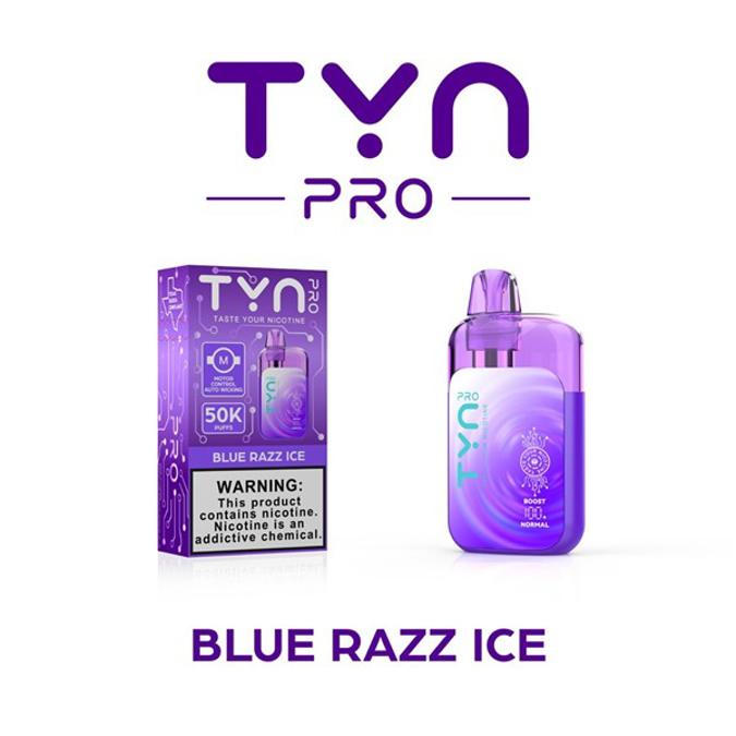 Picture of TYN PRO 50K - BLUE RAZZ ICE