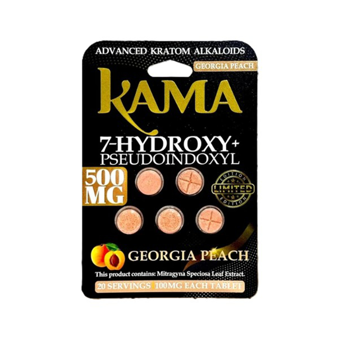 Picture of KAMA 500MG 7-HYDROXY PSEUD 5CT - GEORGIA PEACH