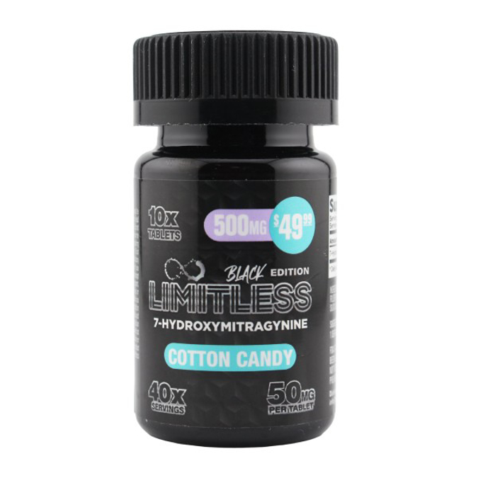 Picture of LIMITLESS 7 HYDROXY 100MG 10CT - COTTON CANDY