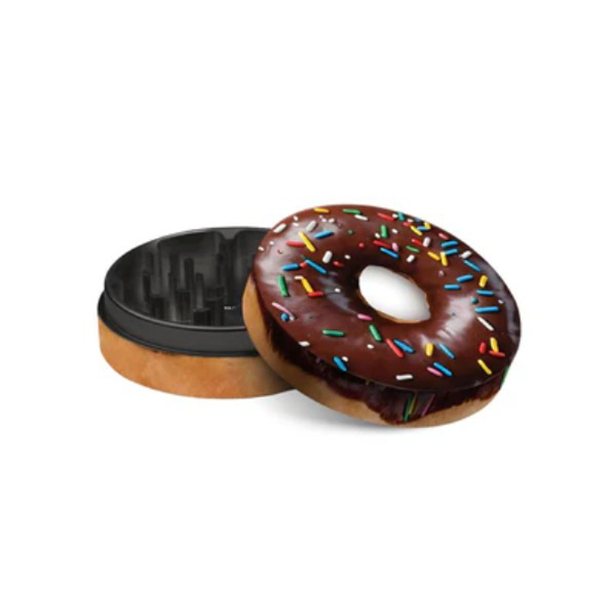 Picture of DINE IN 2PC METAL GRINDER - CHOCOLATE DONUT