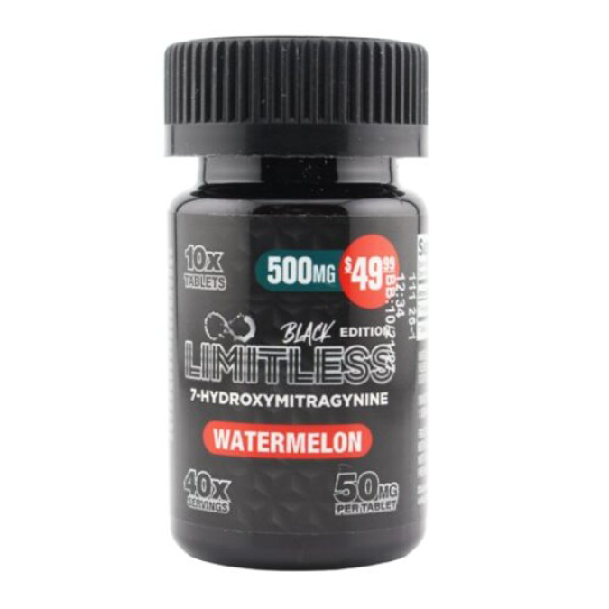 Picture of LIMITLESS 7 HYDROXY 50MG 10CT - WATERMELON