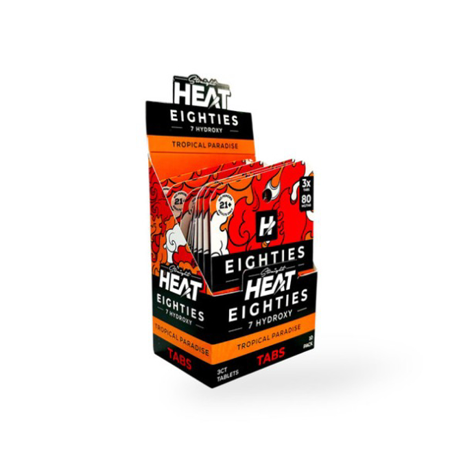 Picture of HEAT EIGHTIES 7 HYDROXY TROPICAL PARADISE 3CT 80MGTAB