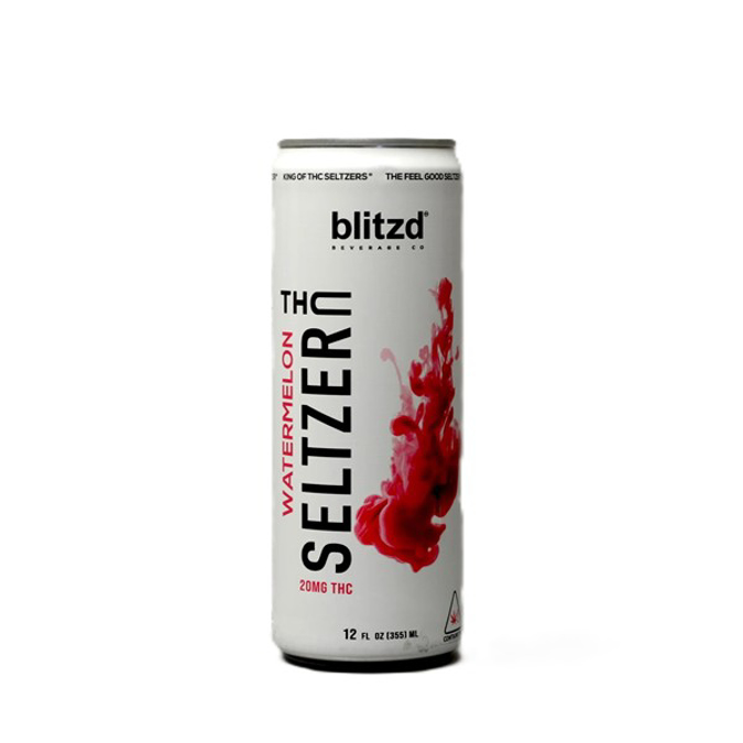 Picture of BLITZD THC DRINK 12OZ - WATERMELON
