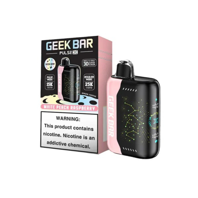 Picture of GEEK BAR 25K PULSE X WHITE PEACH RASPBERRY