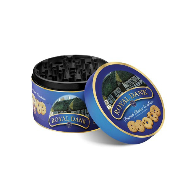 Picture of DINE IN 4PC METAL GRINDER - COOKIE TIN