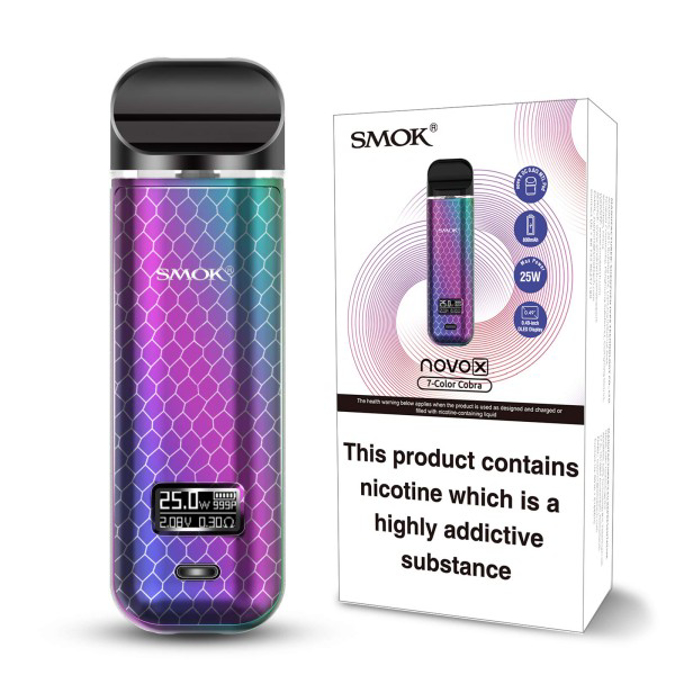 Picture of SMOK NOVO X KIT 7 COLOR COBRA