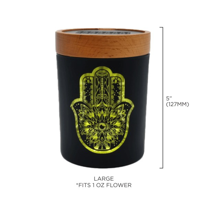 Picture of SOLESTASH LARGE HAMSA YELLOW