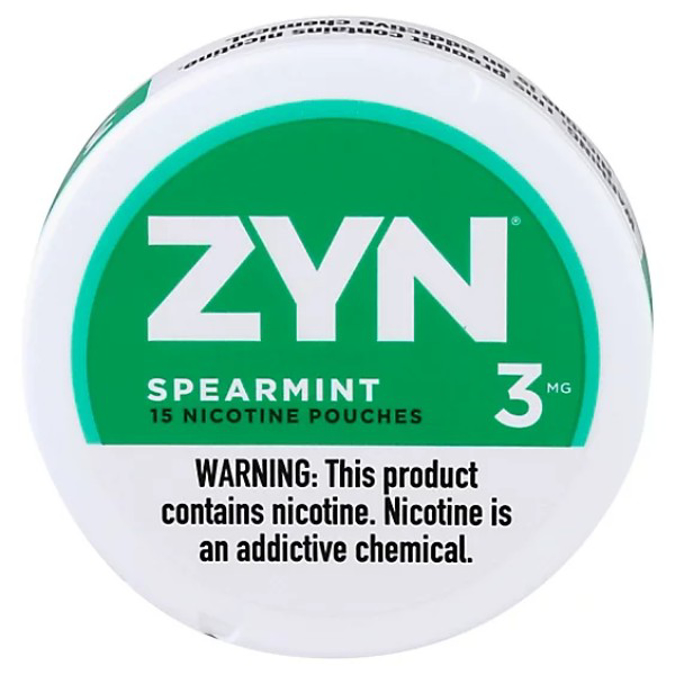 Picture of ZYN 3MG SPEARMINT NICOTINE POUCHES