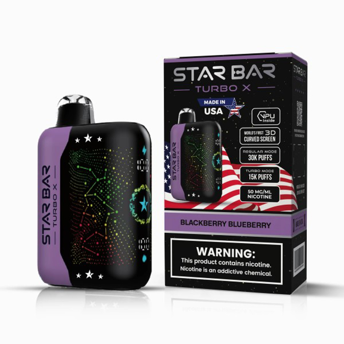 Picture of STAR BAR 30K - BLACKBERRY BLUEBERRY