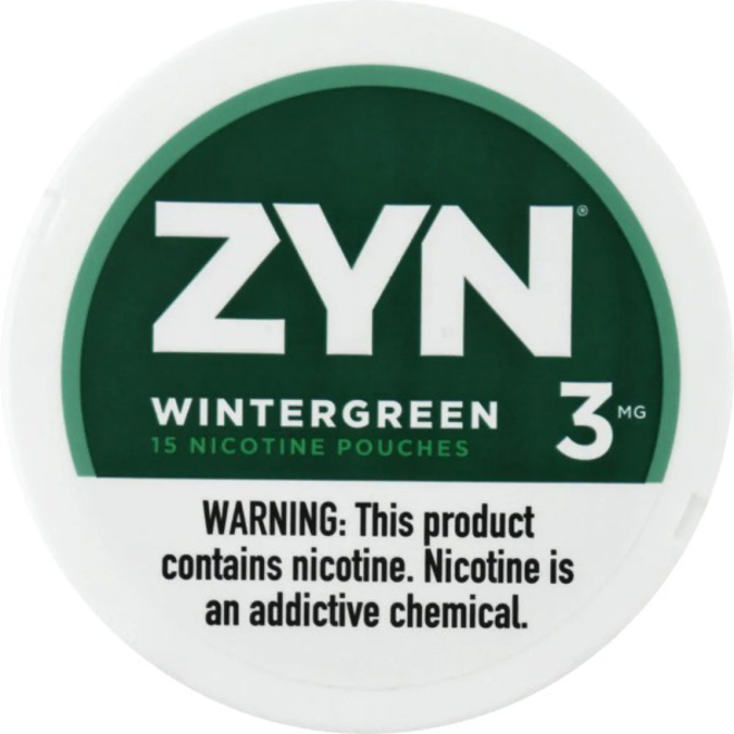 Picture of ZYN 3MG WINTERGREEN NICOTINE POUCHES