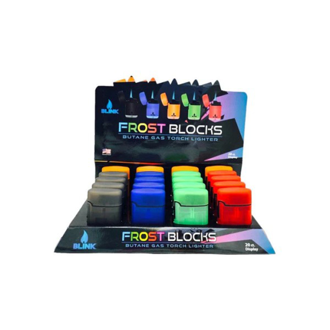 Picture of FROST BLOCKS BUTANE GAS TORCH LIGHTER 20CT