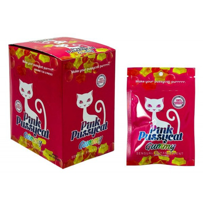 Picture of PINK PUSSYCAT GUMMY 24CT