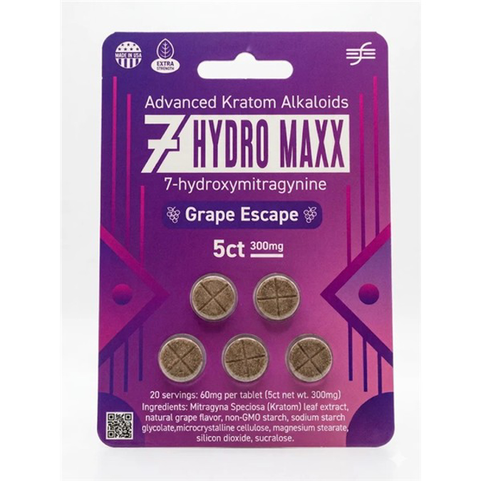 Picture of 7 HYDRO MAXX 300MG 5CT BOX - GRAPE ESCAPE