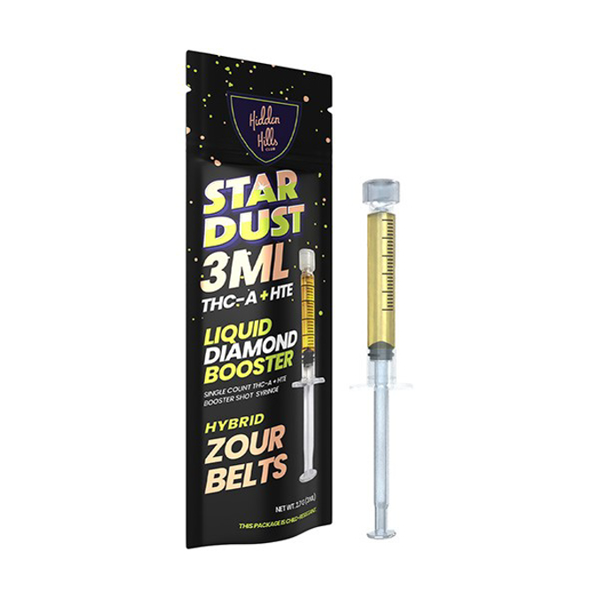 Picture of HIDDEN HILLS THCA 3G SYRINGE - ZOUR BELTS (HYBRID)