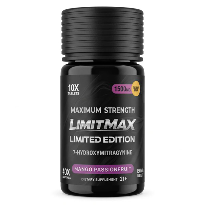 Picture of LIMITMAX 7 HYDROXY 1500MG 10CT - MANGO PASSIONFRUIT