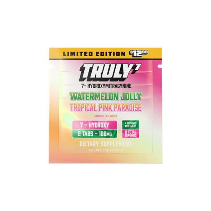 Picture of TRULY 7 PARTY PACK 100MG 30CT - WATERMELON JOLLY x TROPICAL PINK PARADISE