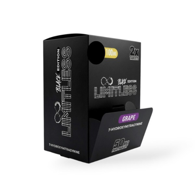 Picture of LIMITLESS 7 HYDROXY 50MG 2CT - GRAPE
