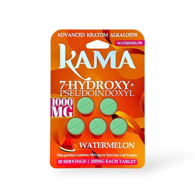 Picture of KAMA SR-17 7 HYDROXY 500MG 10CT  - WATERMELON