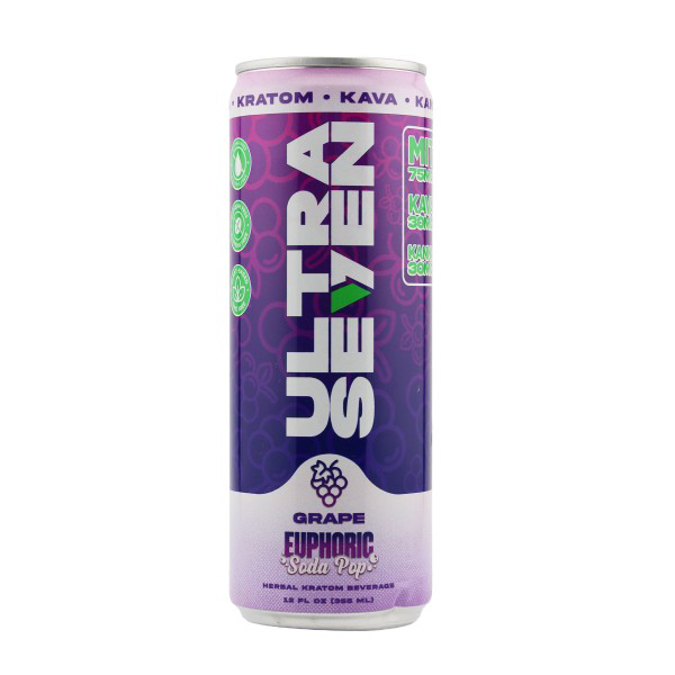 Picture of ULTRA SEVEN KRATOM DRINK 12OZ - GRAPE