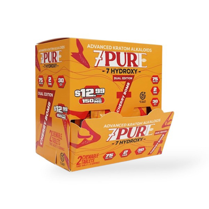 Picture of 7 PURE 7 HYDROXY 150MG 30PK - CHERRY BOMB