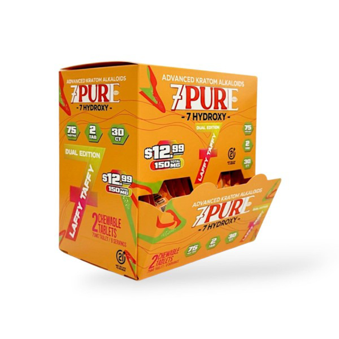 Picture of 7 PURE 7 HYDROXY 150MG 30PK - LAFFY TAFFY