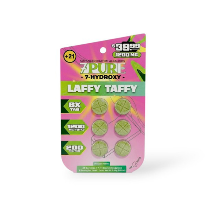 Picture of 7 PURE 7 HYDROXY 200MG 10CT - LAFFY TAFFY