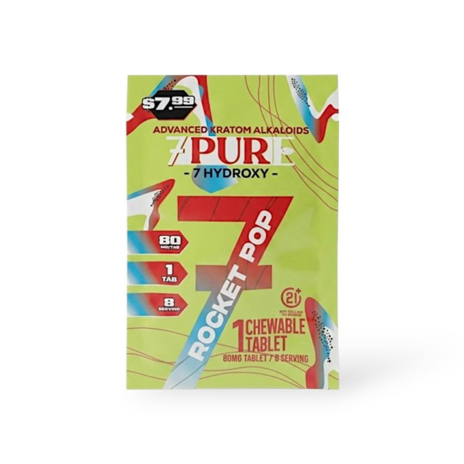 Picture of 7 PURE 7 HYDROXY 80MG 30CT - PINEAPPLE