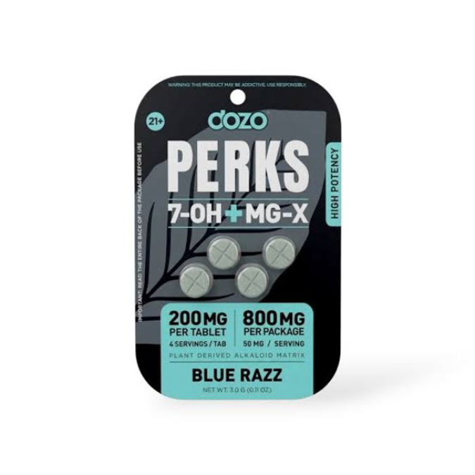 Picture of DOZO PERKS 7OH + MG-X  800MG 5CT - BLUE RAZZ