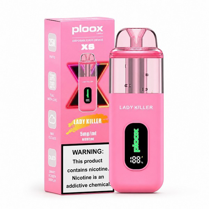 Picture of PLOOX DISPOSABLE POD 25K - LADY KILLER
