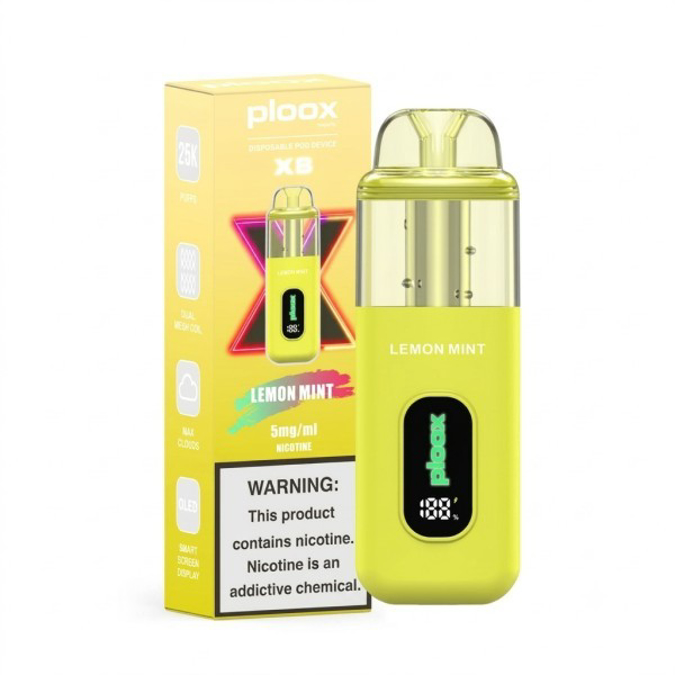 Picture of PLOOX DISPOSABLE POD 25K - LEMON MINT