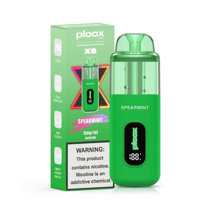 Picture of PLOOX DISPOSABLE POD 25K - SPEARMINT