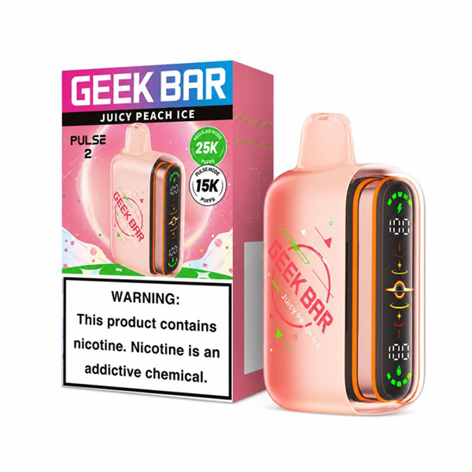 Picture of GEEK BAR PULSE 2 25K - JUICY PEACH ICE