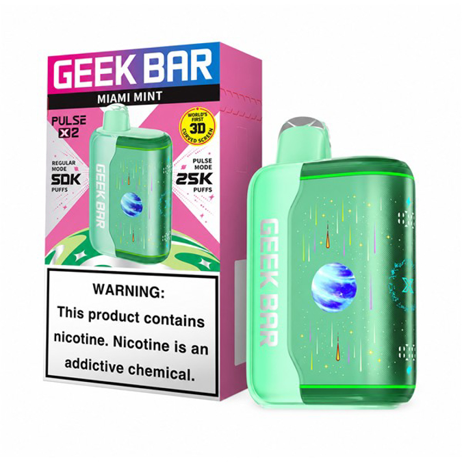 Picture of GEEK BAR PULSE X 2 50K - MIAMI MINT