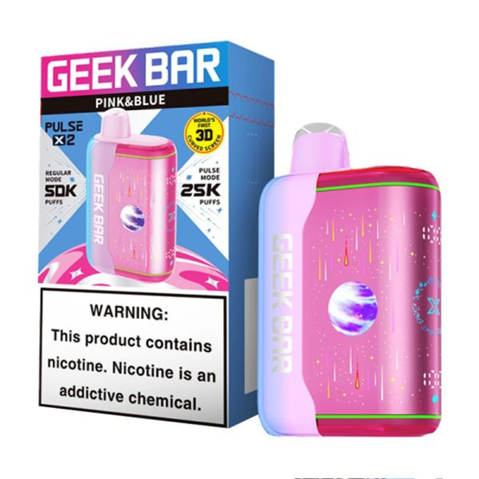 Picture of GEEK BAR PULSE X 2 50K - PINK & BLUE