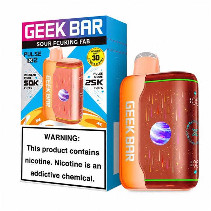Picture of GEEK BAR PULSE X 2 50K - SOUR FUCKING FAB