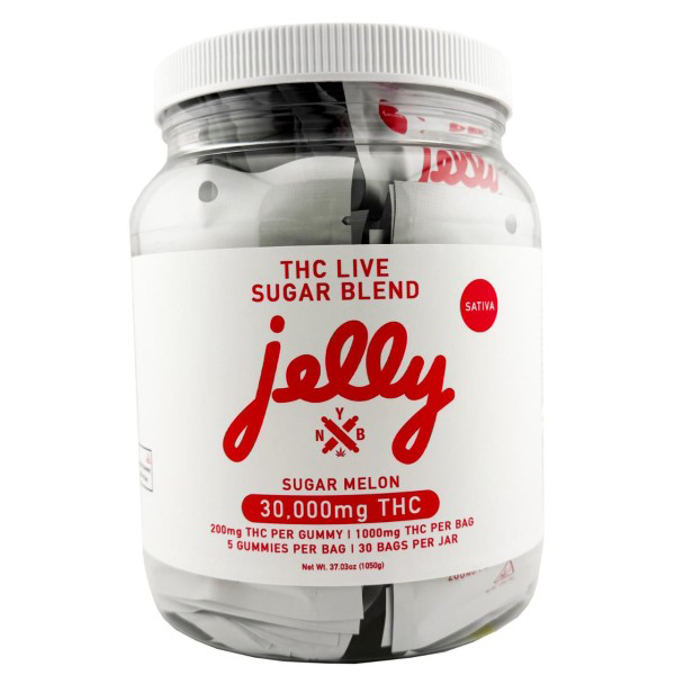 Picture of NYB JELLY THCA GUMMIES 30000 MG 30CT JAR - SUGAR MELON
