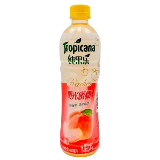 Picture of TROPICANA 450ML BOTTLE PEACH