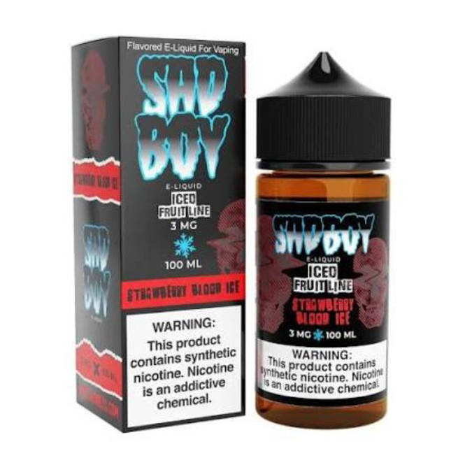 Picture of SADBOY 100ML 3MG - STRAWBERRY BLOOD ICE