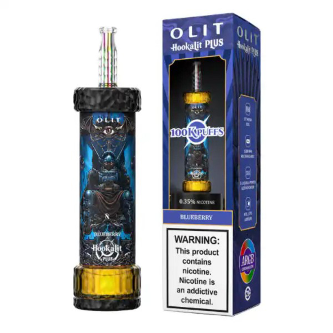 Picture of OLIT HOOKALIT 100K - BLUEBERRY