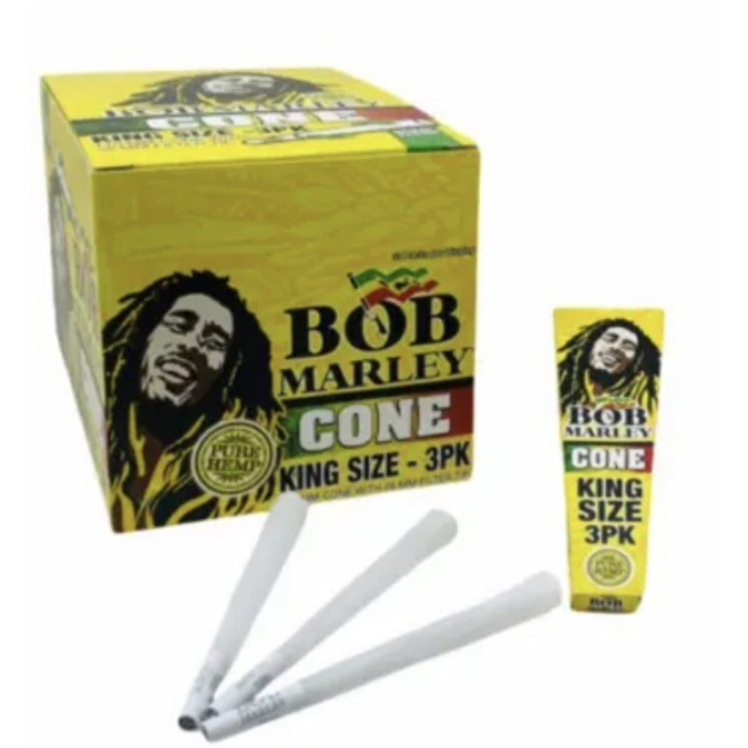 Picture of BOB MARLEY CONE KING SIZE 33CT BOX