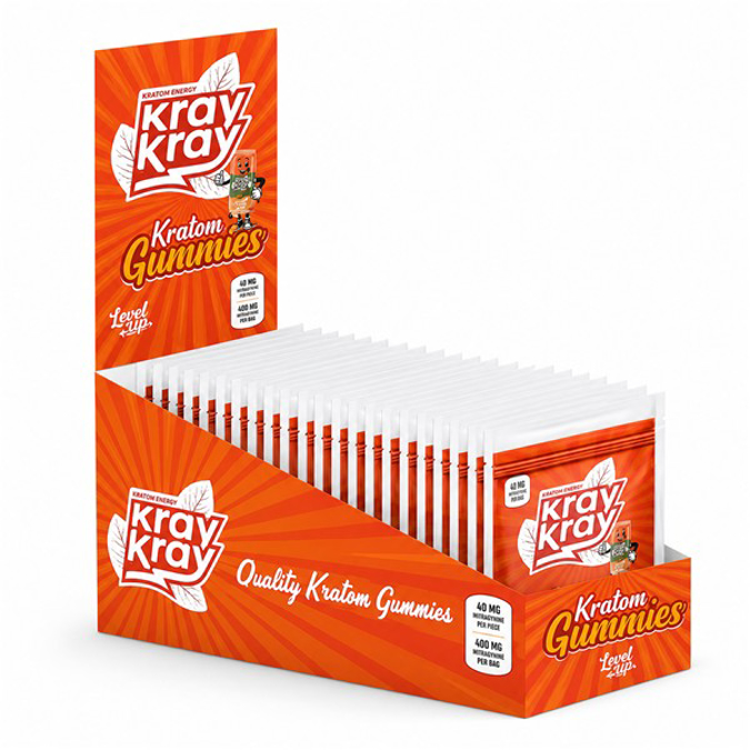 Picture of KRAY KRAY KRATOM GUMMIES 40MG 10CT - CLASSIC