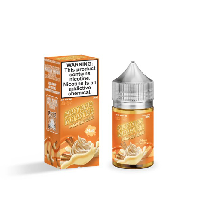 Picture of CUSTARD MONSTER 24MG 30ML - PUMPKIN SPICE